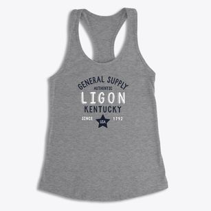 Ligon Kentucky General Supply Women's Racerback Tank