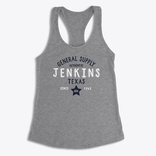 Jenkins Texas General Supply Women's Racerback Tank