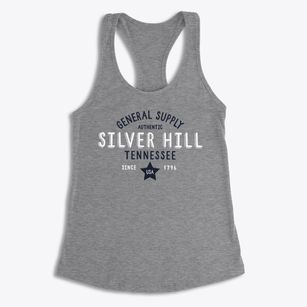 Silver Hill Tennessee General Supply Women's Racerback Tank