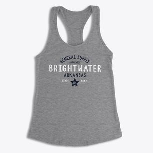 Brightwater Arkansas General Supply Women's Racerback Tank