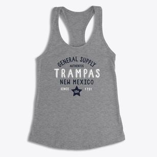 Trampas New Mexico General Supply Women's Racerback Tank