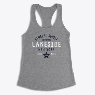 Lakeside New York General Supply Women's Racerback Tank
