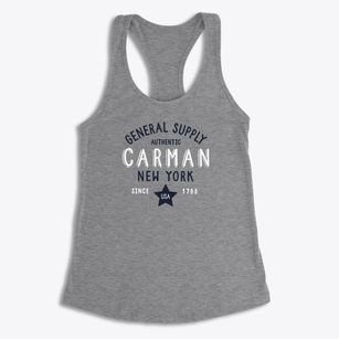 Carman New York General Supply Women's Racerback Tank