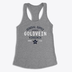 Goldvein Virginia General Supply Women's Racerback Tank
