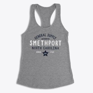 Smethport North Carolina General Supply Women's Racerback Tank