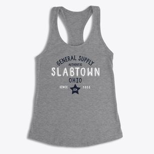 Slabtown Ohio General Supply Women's Racerback Tank