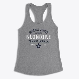 Klondike Pennsylvania General Supply Women's Racerback Tank