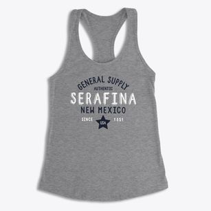 Serafina New Mexico General Supply Women's Racerback Tank