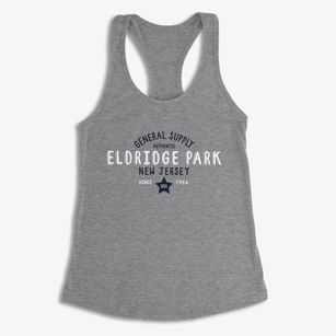 Eldridge Park New Jersey General Supply Women's Racerback Tank