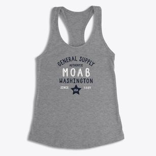 Moab Washington General Supply Women's Racerback Tank