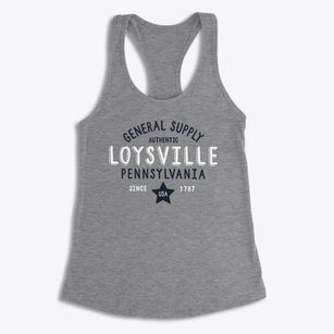 Loysville Pennsylvania General Supply Women's Racerback Tank
