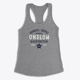 Onslow Washington General Supply Women's Racerback Tank