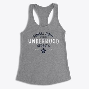 Underwood Georgia General Supply Women's Racerback Tank