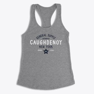 Caughdenoy New York General Supply Women's Racerback Tank