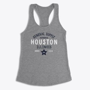Houston Illinois General Supply Women's Racerback Tank