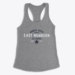 East Newbern Illinois General Supply Women's Racerback Tank