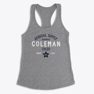 Coleman Ohio General Supply Women's Racerback Tank
