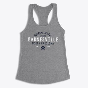 Barnesville North Carolina General Supply Women's Racerback Tank