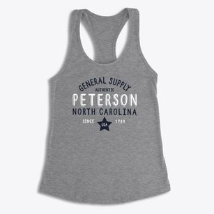 Peterson North Carolina General Supply Women's Racerback Tank