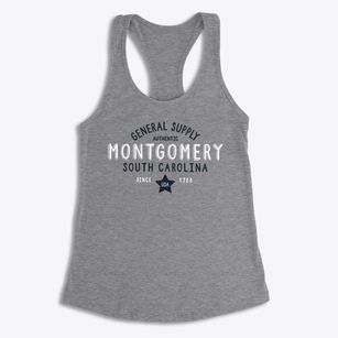 Montgomery South Carolina General Supply Women's Racerback Tank