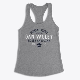 Dan Valley North Carolina General Supply Women's Racerback Tank