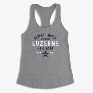 Luzerne New York General Supply Women's Racerback Tank
