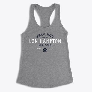 Low Hampton New York General Supply Women's Racerback Tank