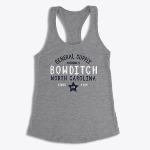 Bowditch North Carolina General Supply Women's Racerback Tank