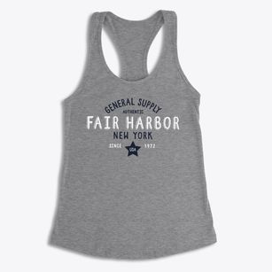 Fair Harbor New York General Supply Women's Racerback Tank
