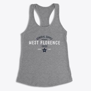 West Florence Ohio General Supply Women's Racerback Tank