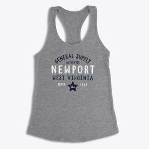 Newport West Virginia General Supply Women's Racerback Tank