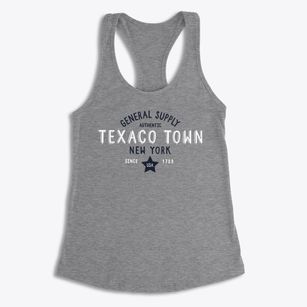 Texaco Town New York General Supply Women's Racerback Tank