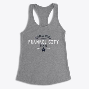 Frankel City Texas General Supply Women's Racerback Tank