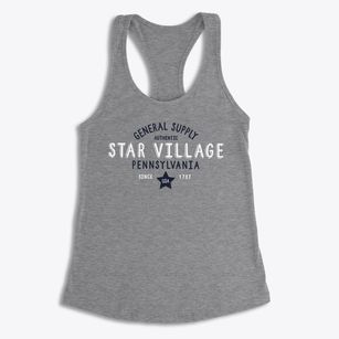 Star Village Pennsylvania General Supply Women's Racerback Tank