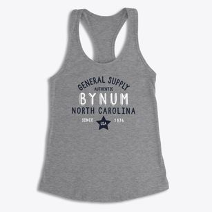 Bynum North Carolina General Supply Women's Racerback Tank