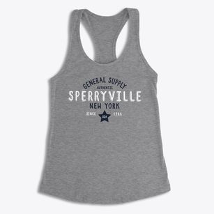 Sperryville New York General Supply Women's Racerback Tank