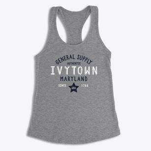 Ivytown Maryland General Supply Women's Racerback Tank