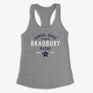Bradbury Maine General Supply Women's Racerback Tank