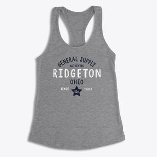 Ridgeton Ohio General Supply Women's Racerback Tank