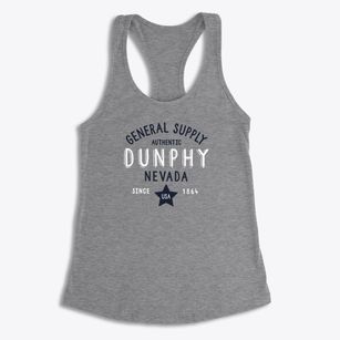 Dunphy Nevada General Supply Women's Racerback Tank
