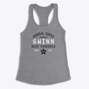 Gwinn West Virginia General Supply Women's Racerback Tank