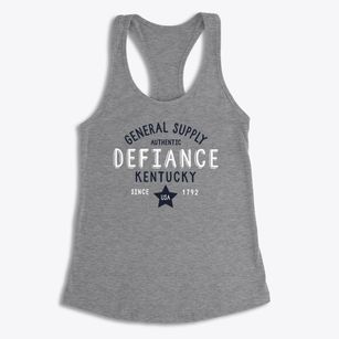Defiance Kentucky General Supply Women's Racerback Tank