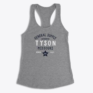 Tyson Missouri General Supply Women's Racerback Tank