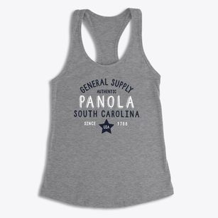 Panola South Carolina General Supply Women's Racerback Tank