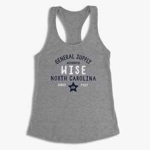 Wise North Carolina General Supply Women's Racerback Tank