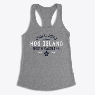 Hog Island North Carolina General Supply Women's Racerback Tank