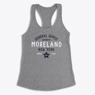 Moreland New York General Supply Women's Racerback Tank
