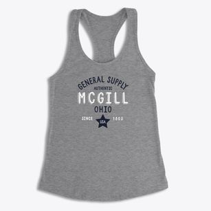 Mcgill Ohio General Supply Women's Racerback Tank