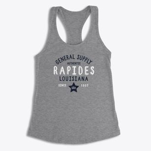 Rapides Louisiana General Supply Women's Racerback Tank