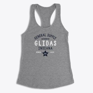 Glidas Indiana General Supply Women's Racerback Tank